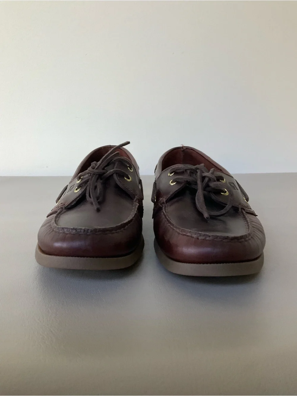 Sperry, Dark Brown, Leather, Loafers